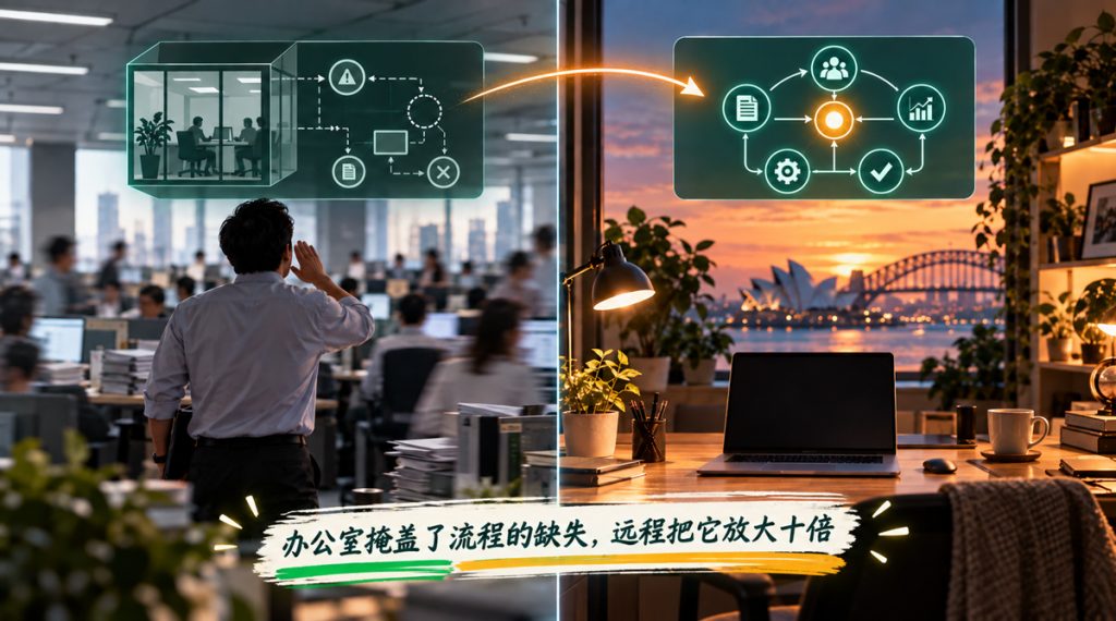 时差是替罪羊：办公室掩盖了流程缺失