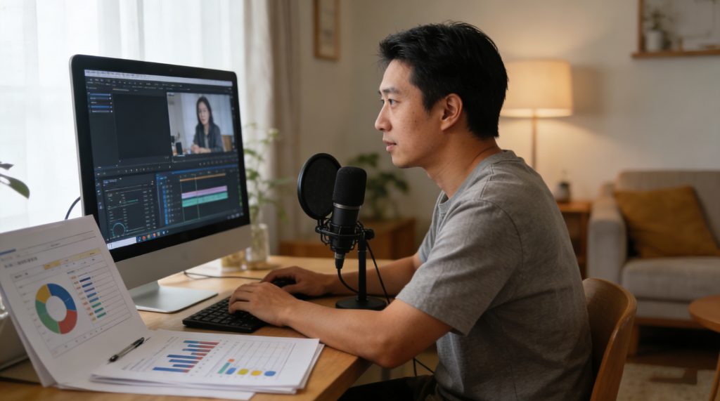 远程播客制作人