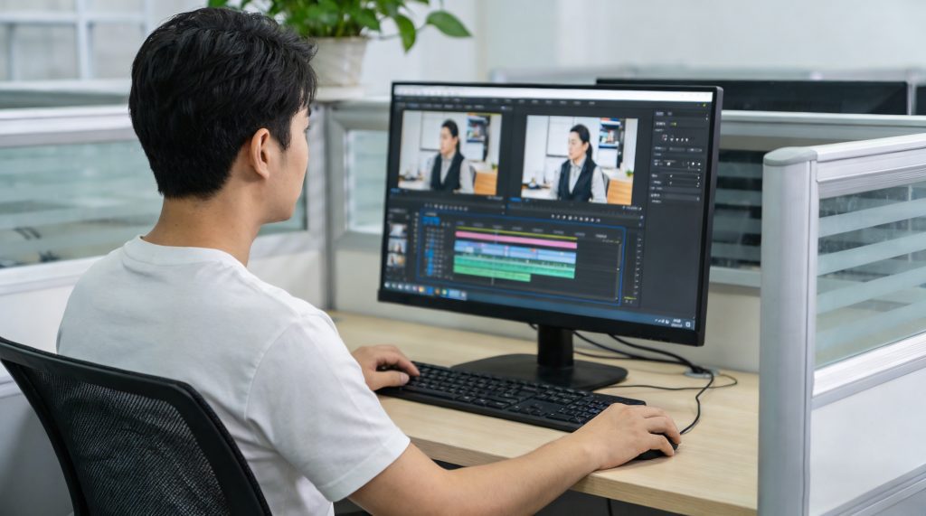 远程视频剪辑师