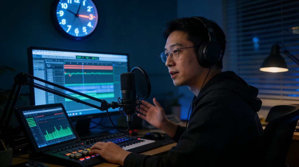 远程播客制作人