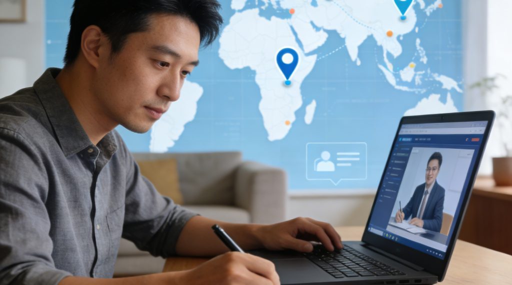 远程入离职系统操作