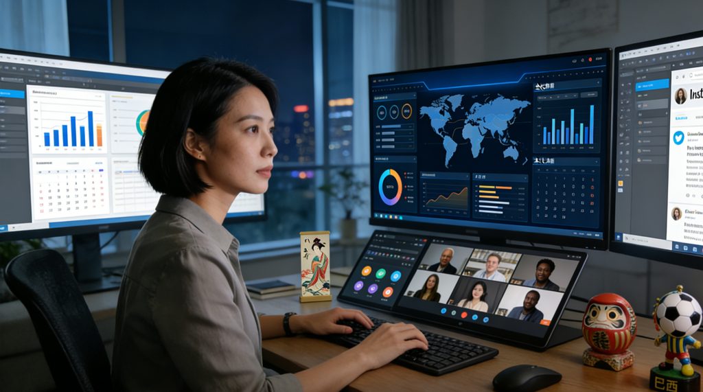 远程海外内容运营