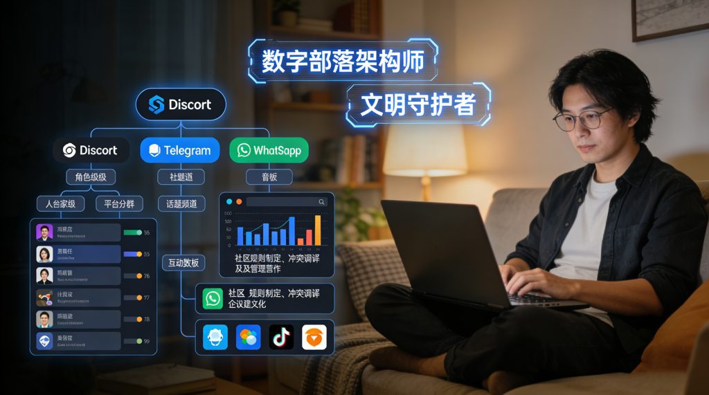 远程社群运营(Discord/Telegram/WhatsApp)