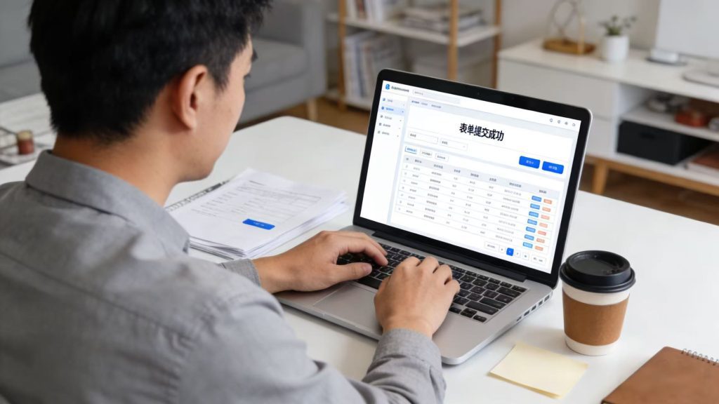 线上表单后台处理