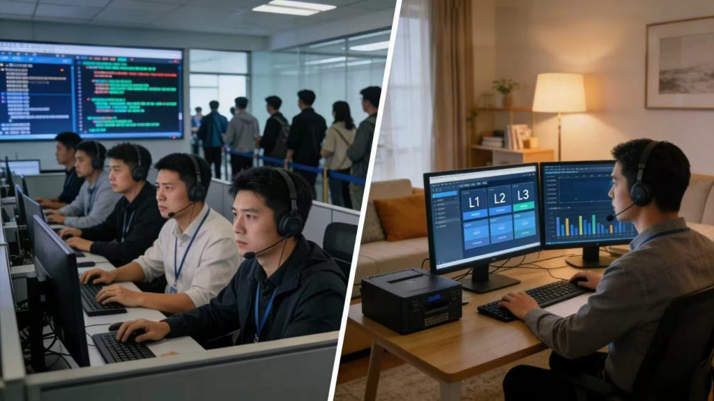 技术支持工程师（L1/L2/L3）