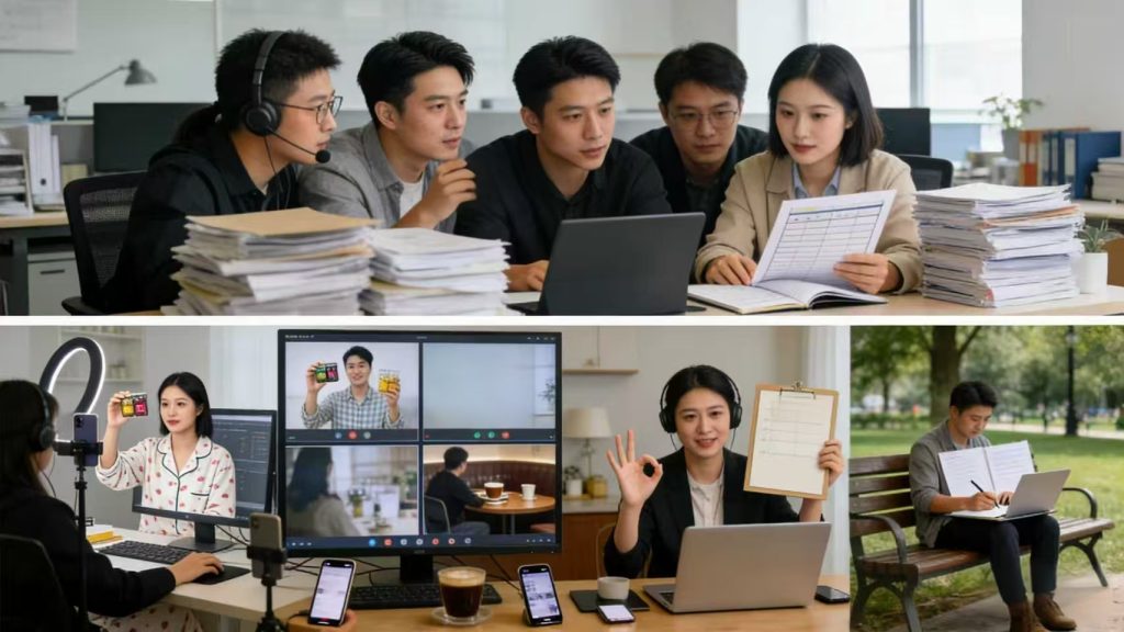 跨境直播带货团队协同