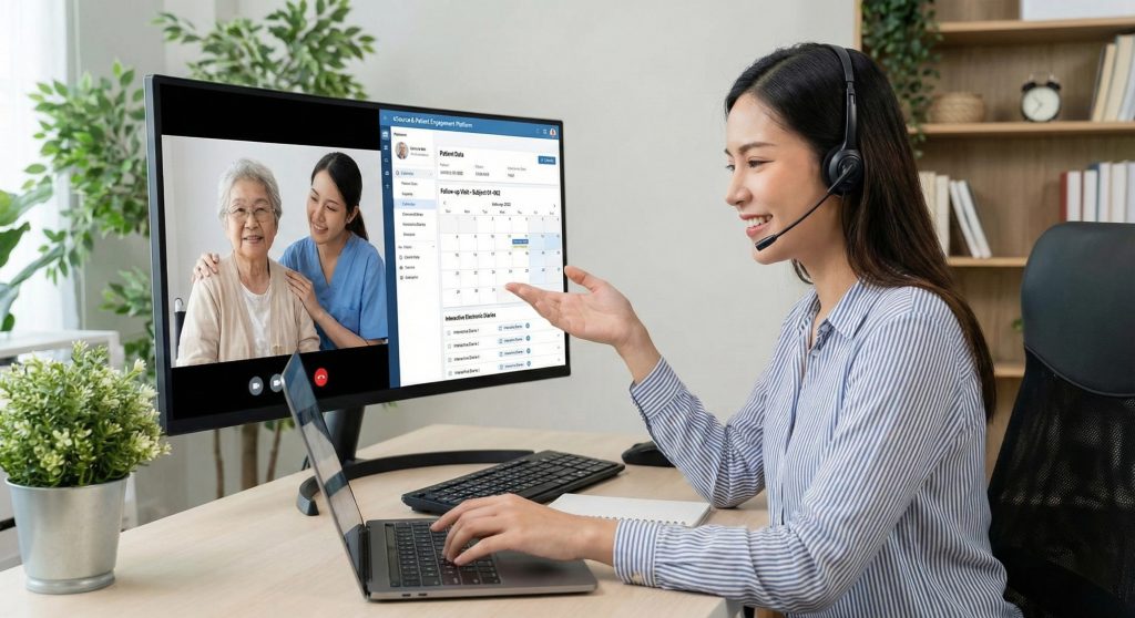 远程CRC通过数字化平台进行受试者随访