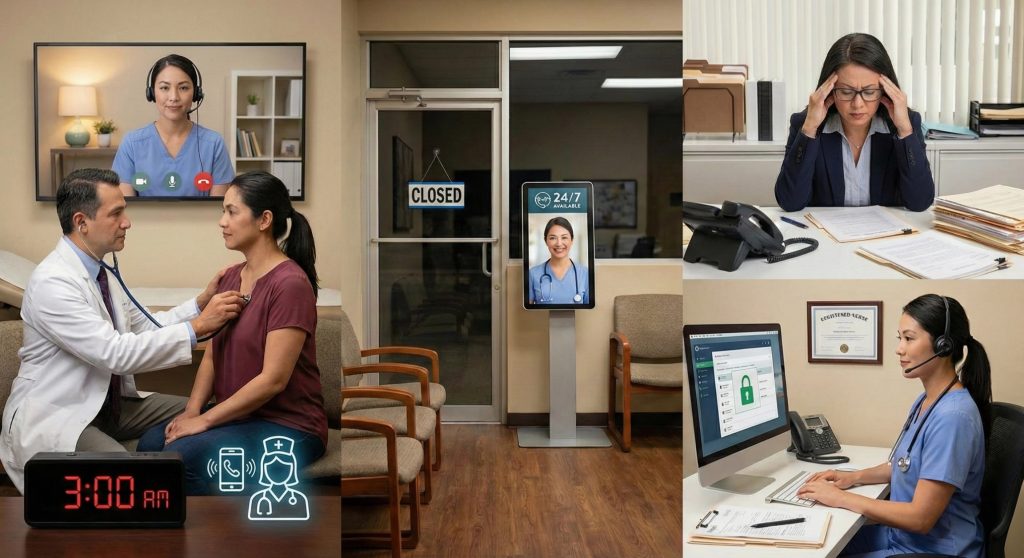 远程分诊护士，医疗分诊外包，24小时医疗咨询服务